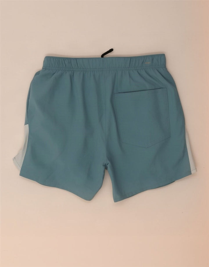 Męskie spodenki sportowe Nike Dri Fit, mały niebieski, poliester z blokami kolorów