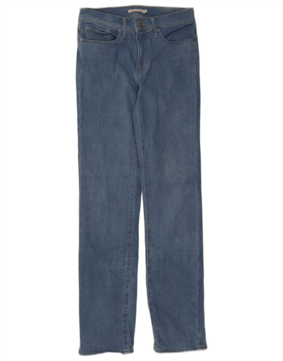 Damskie dżinsy Levi's 314 Shaping Straight W27 L32 Niebieska bawełna