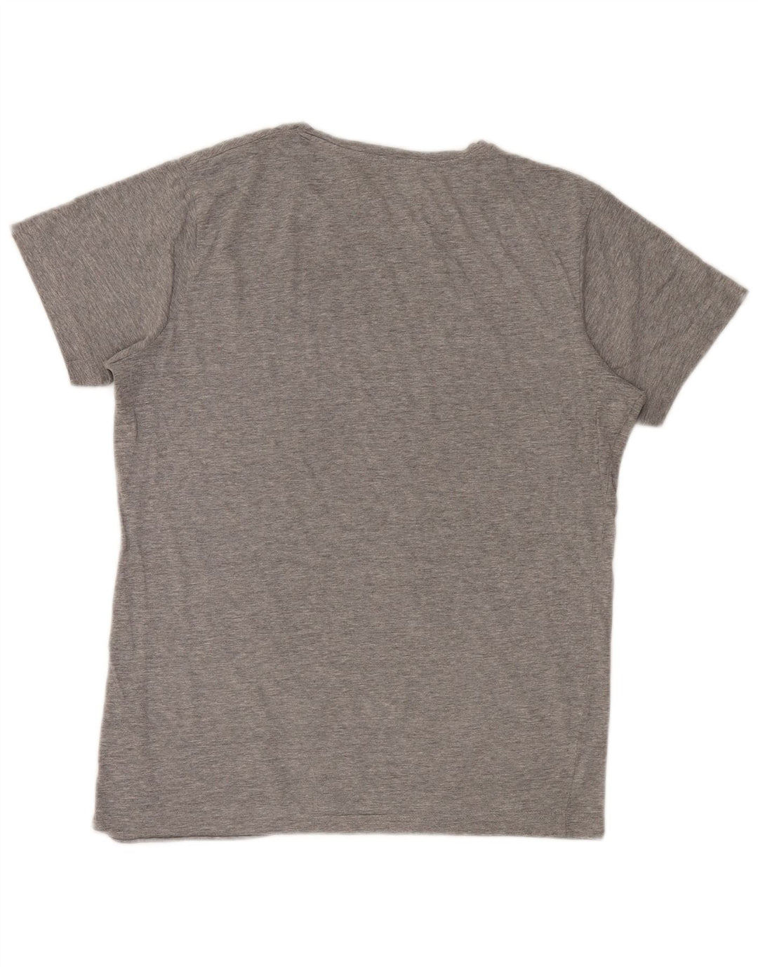Męski T-shirt z grafiką Jack & Jones, średnioszary, bawełniany w cętki
