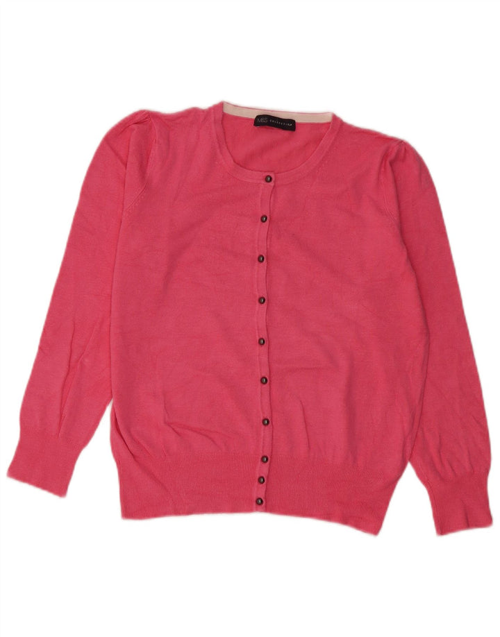 Sweter damski Marks & Spencer UK 12, średnioróżowy, wiskoza