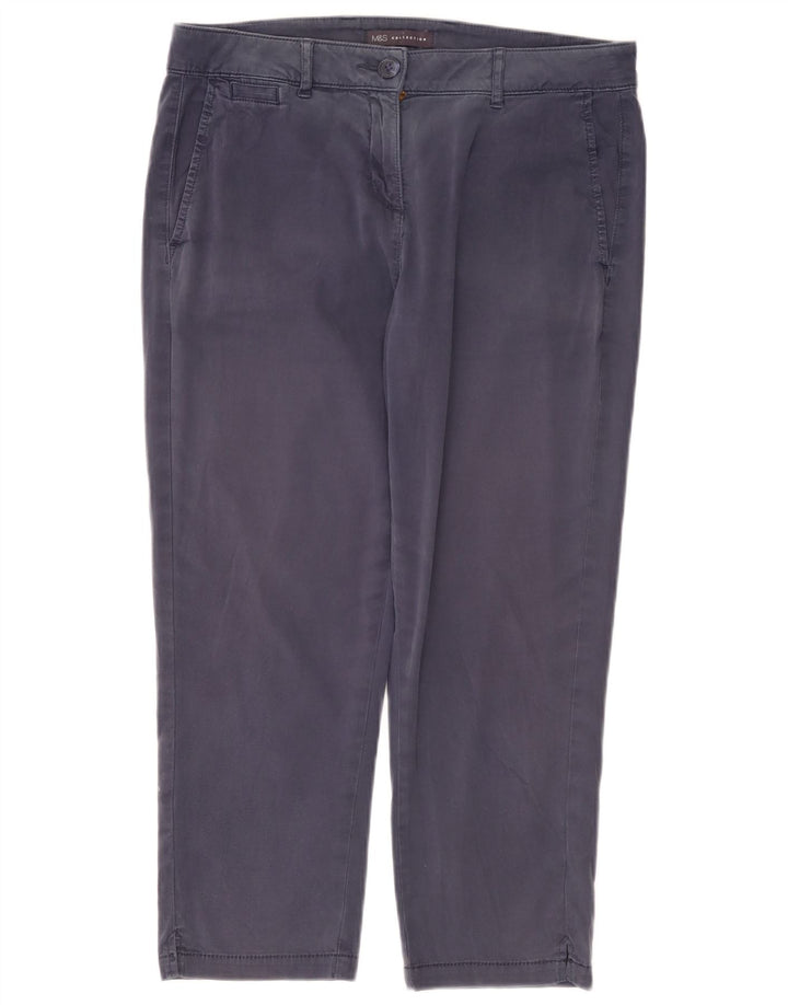Spodnie damskie Marks & Spencer UK 12 Medium W32 L24 Granatowe