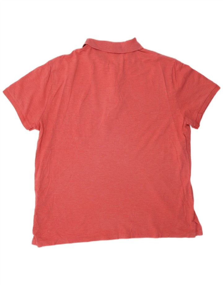 POLO RALPH LAUREN Męska koszulka polo slim fit XL, czerwona, bawełniana