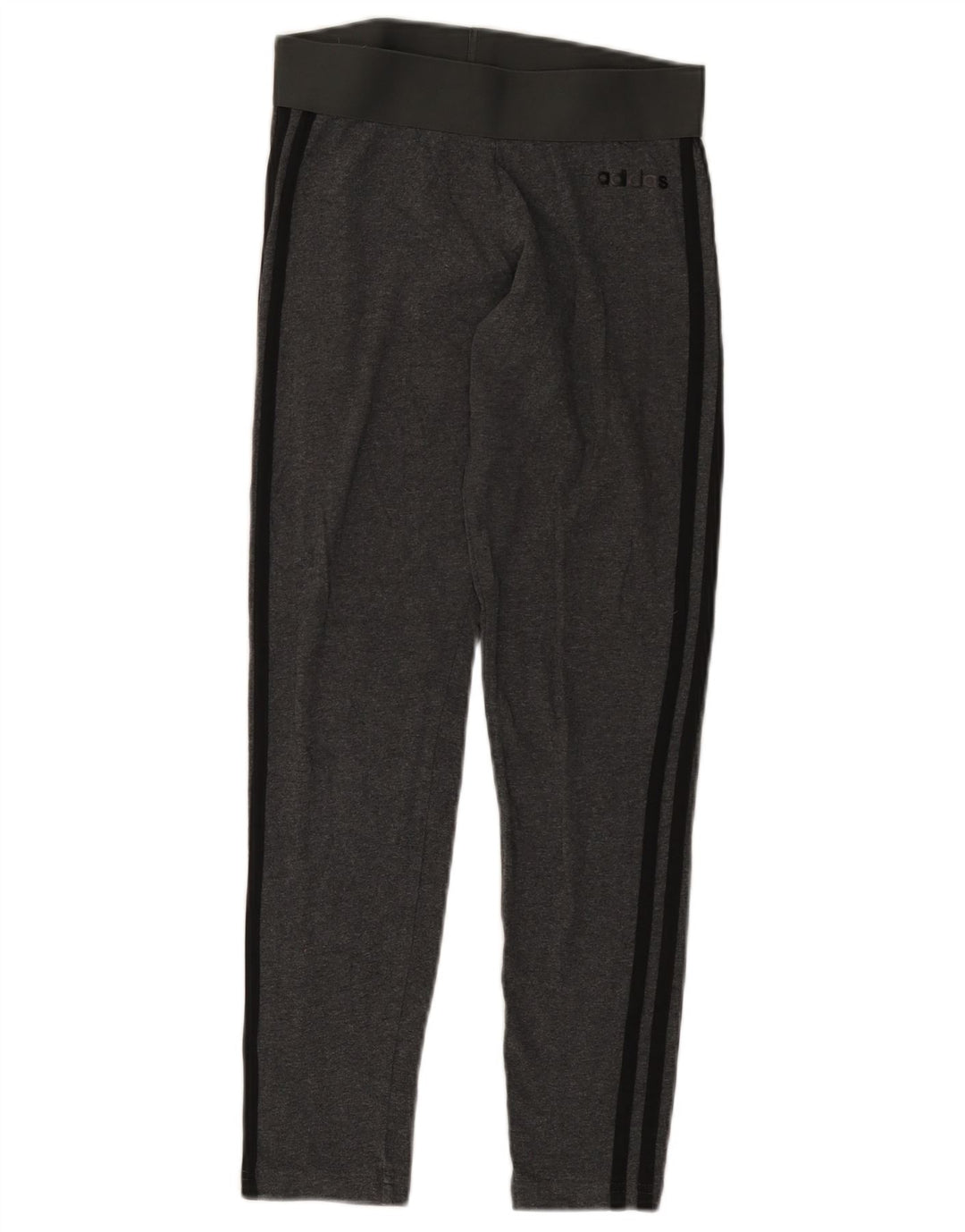 Legginsy damskie ADIDAS UK 8 małe, szare, bawełniane