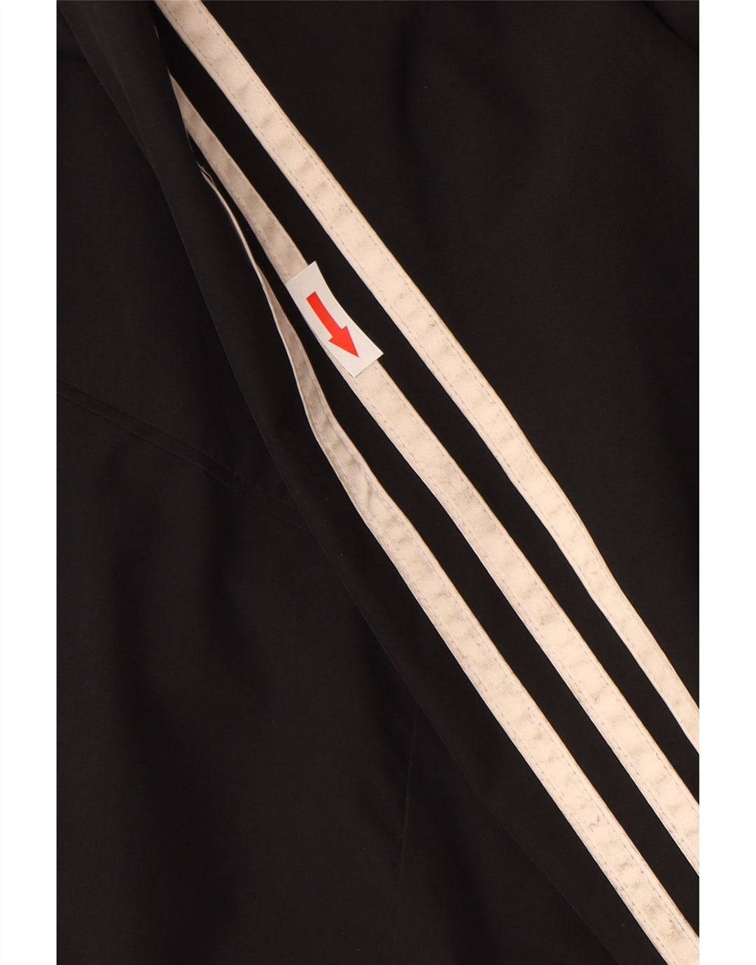 Adidas Męska bluza dresowa z kapturem i małą czarną poliestrową