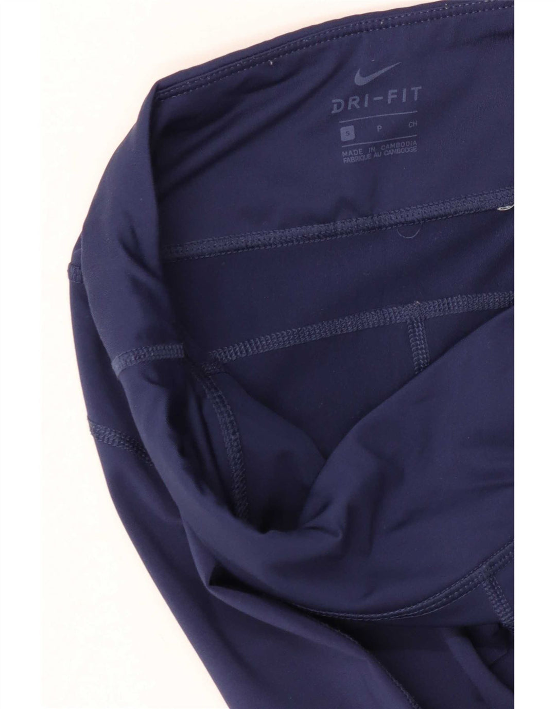 Legginsy damskie Nike Dri Fit Capri UK 10, małe, granatowe
