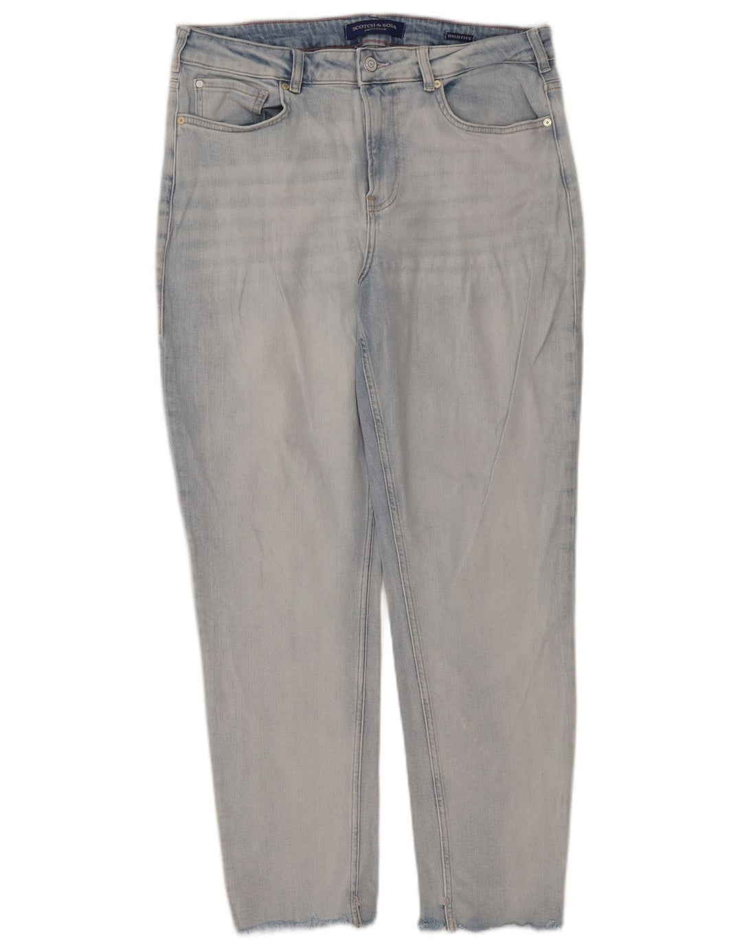 Spodnie damskie Scotch & Soda W31 L28 Niebieskie bawełniane