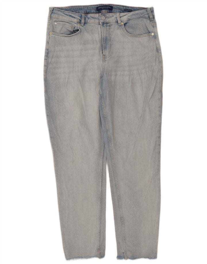 Spodnie damskie Scotch & Soda W31 L28 Niebieskie bawełniane