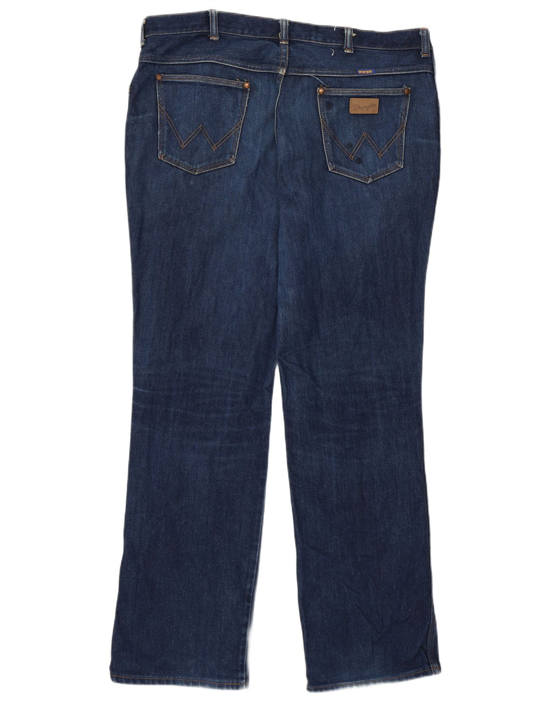 Męskie proste dżinsy Wrangler W40 L31 granatowe