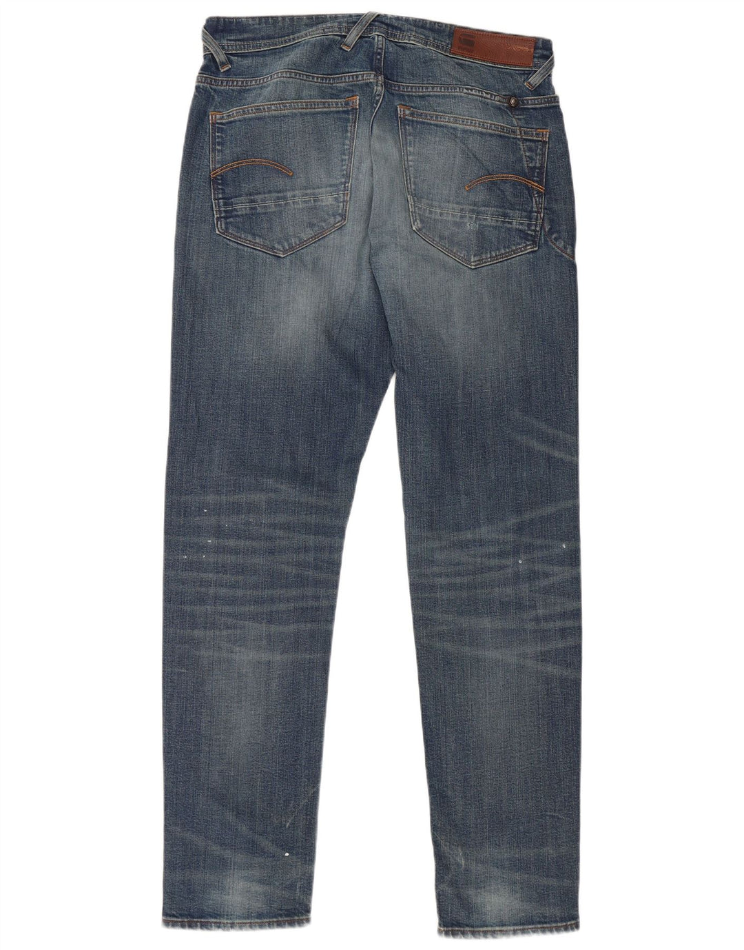 Męskie jeansy slim G-STAR W32 L34 Niebieskie bawełniane