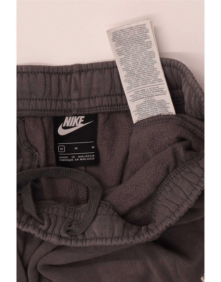 Męskie spodnie dresowe Nike, średnioszare, bawełniane