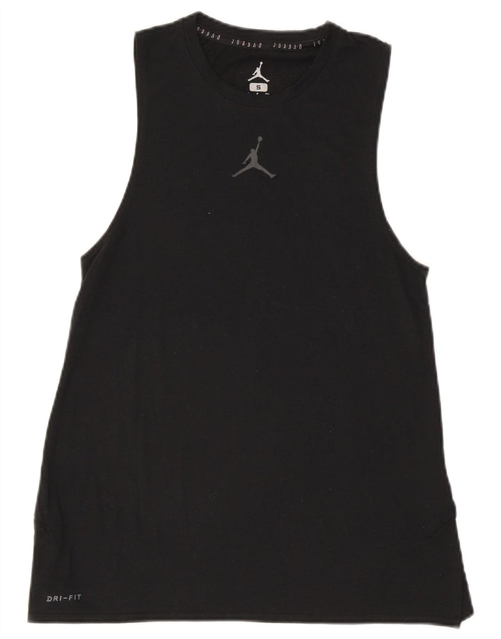 Męska kamizelka Jordan Dri Fit, mała, czarna, z poliestru