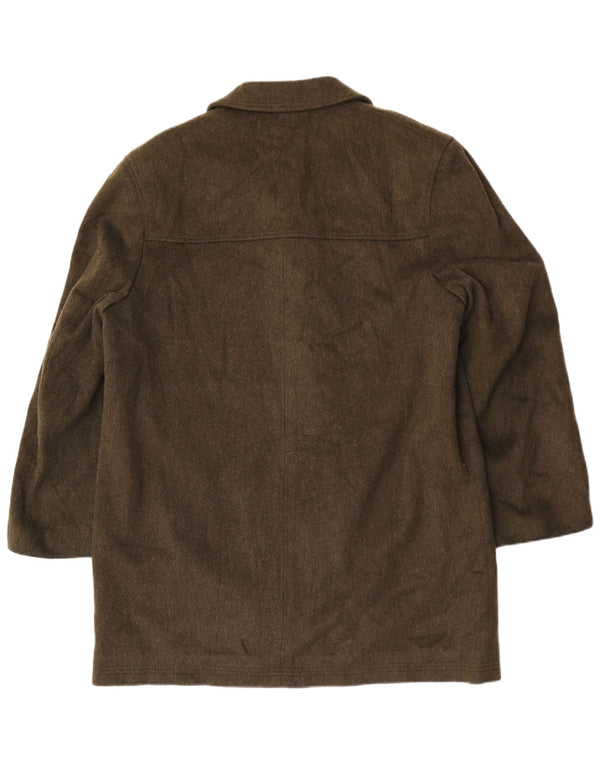 Płaszcz męski Rehbochloden EU 52 XL, wełna khaki