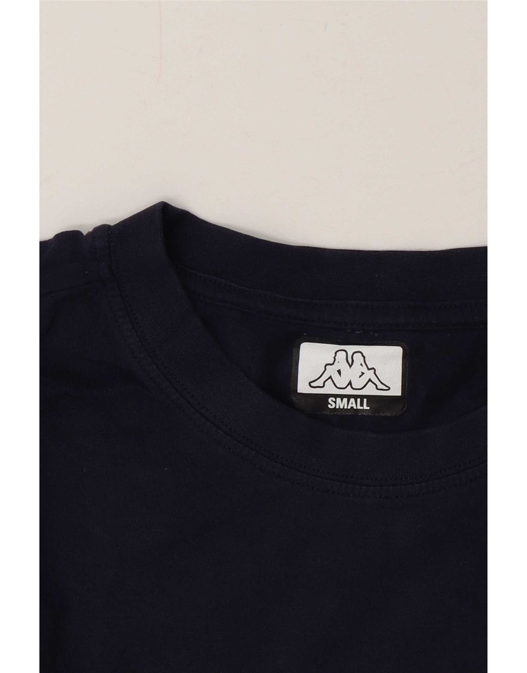 Męski T-shirt z grafiką Kappa, mały, granatowy