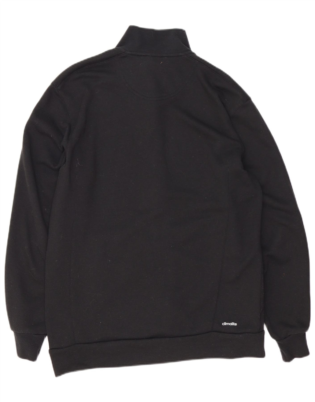 Adidas Męska kurtka dresowa Climalite UK 44/46 duża czarna bawełna