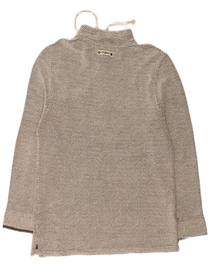 Męska bluza zapinana na zamek WEIRD FISH, duża, szara, bawełniana