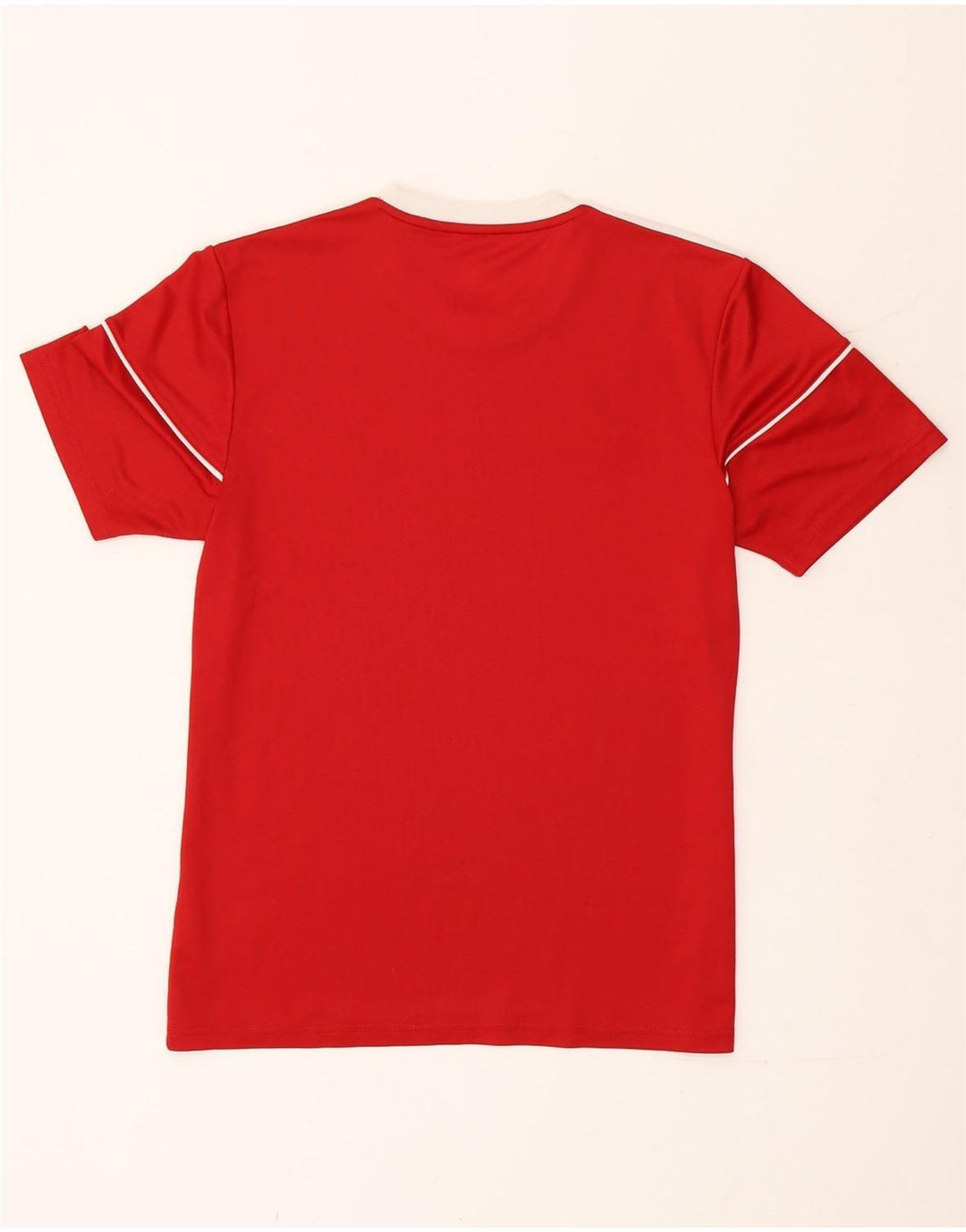 Adidas Męski T-shirt Climalite Top Mały Czerwony Poliester