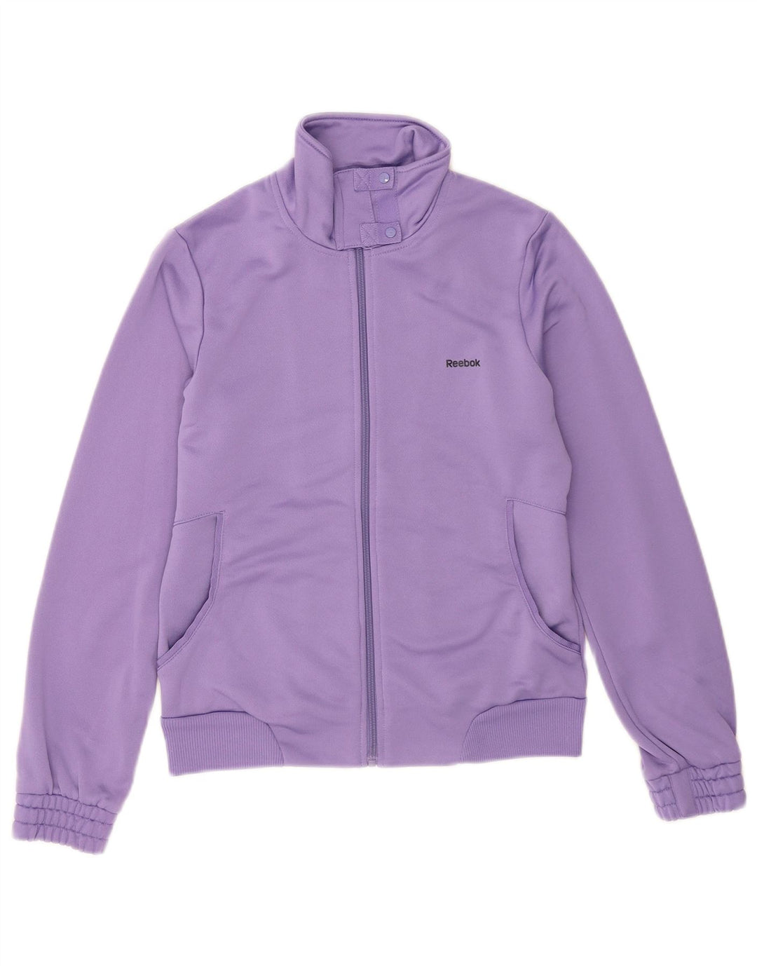 Damska kurtka dresowa Reebok UK 14, średni fiolet, poliester