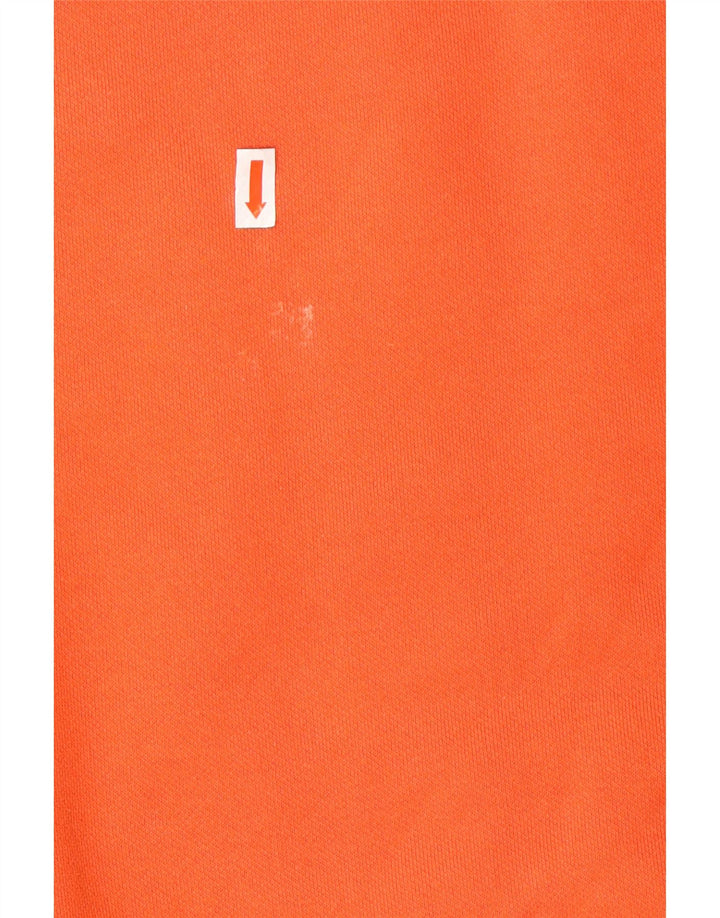 Damski sweter oversize z grafiką PUMA UK 10, mały, pomarańczowy, bawełniany