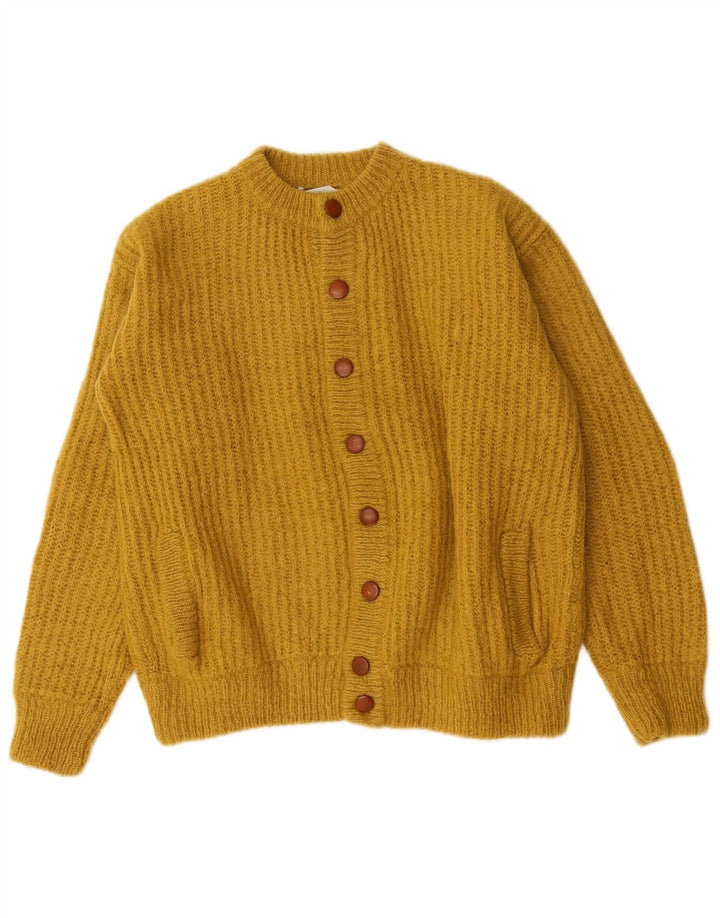 Sweter damski Benetton UK 16, duży, żółty
