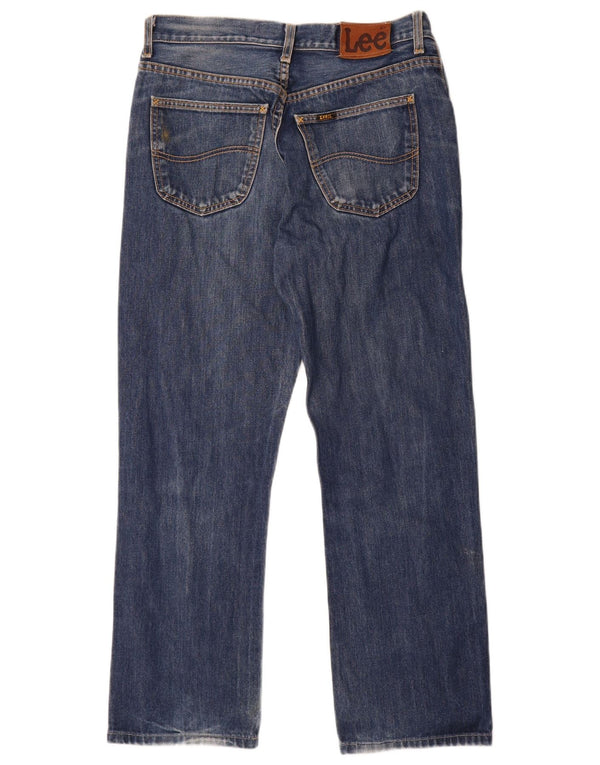 Męskie jeansy Lee Detroit Straight W34 L28 Niebieskie, bawełniane