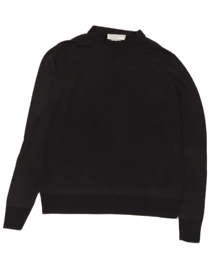 Marks & Spencer Damski sweter z golfem UK 10, mały, czarny