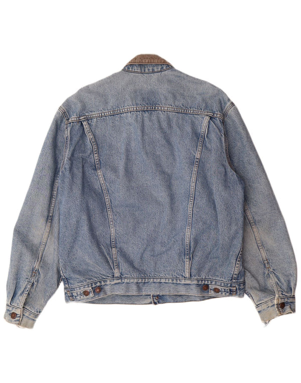 Męska kurtka dżinsowa LEVI'S UK 40, duża niebieska