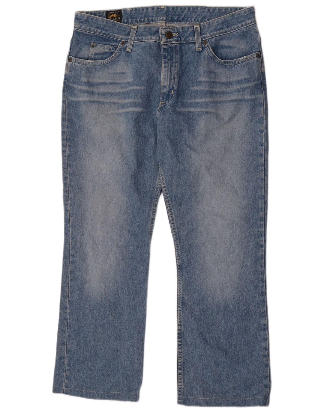 Damskie dżinsy Lee Cameron Bootcut W34 L27 Niebieska bawełna