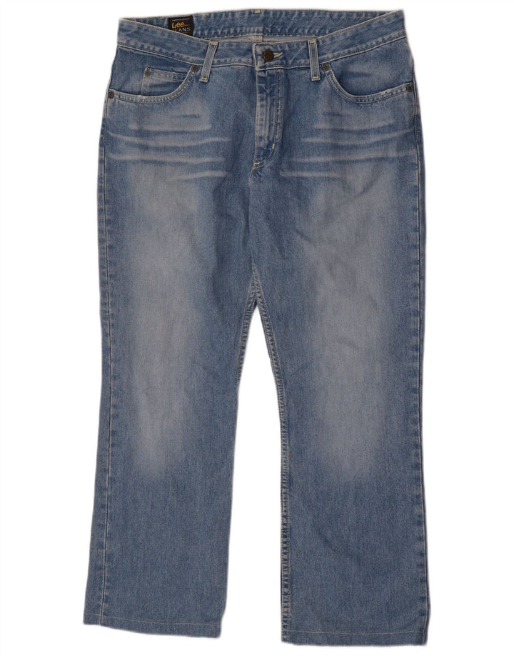 Damskie dżinsy Lee Cameron Bootcut W34 L27 Niebieska bawełna