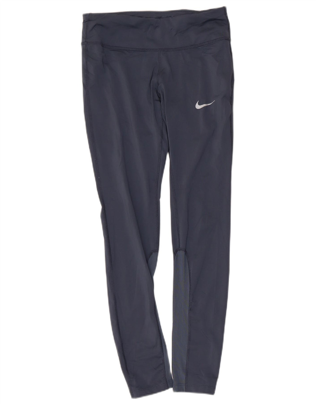 Damskie legginsy NIKE Dri Fit UK 10, małe, granatowe, poliestrowe