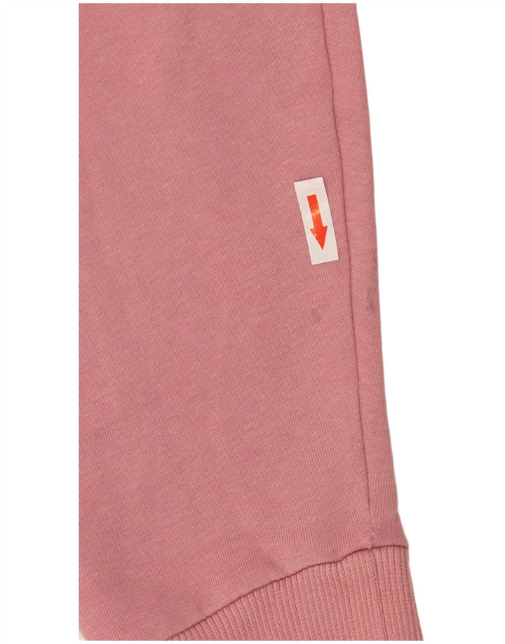 Męski sweter z kapturem Puma z grafiką, średni róż