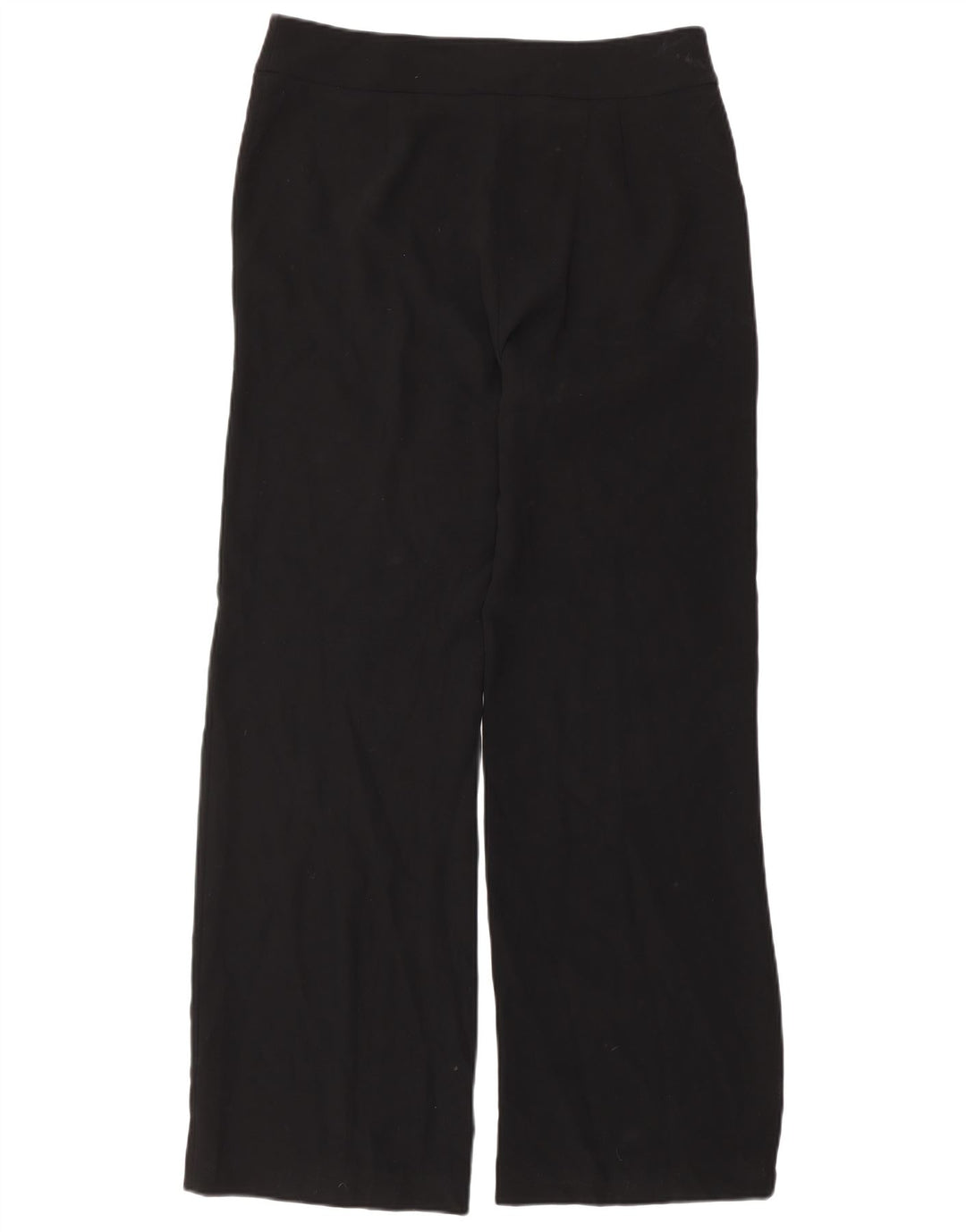 Damskie proste spodnie garniturowe Hobbs UK 10 Small W30 L30 Czarny poliester