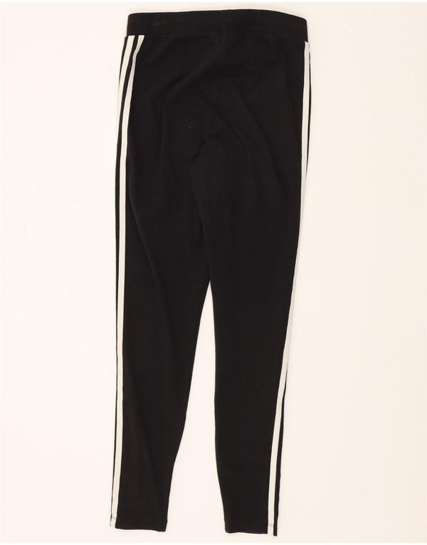 Legginsy damskie Adidas UK 14, duże, czarne, bawełniane