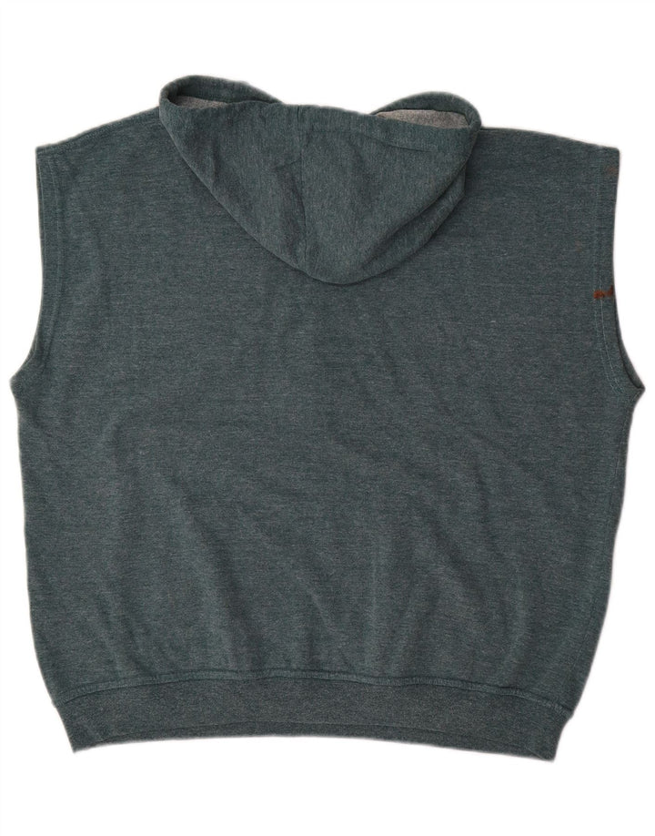 Męski sweter bez rękawów DIADORA, duży, niebieski, bawełniany