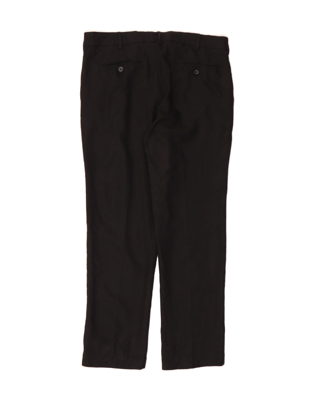 IZOD Mens Slim Chino Trousers W34 L30 Black Polyester Vintage Izod and Second-Hand Izod from Messina Hembry 