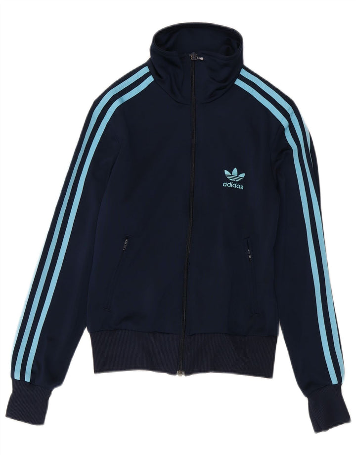 Damska kurtka dresowa Adidas EU 34 XS granatowa