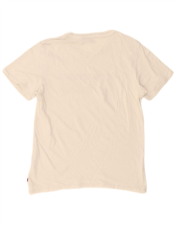 Damska koszulka oversize z grafiką Levi's Top UK 10 Small White