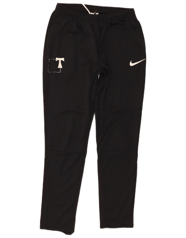 Męskie spodnie dresowe Nike Dri Fit Graphic, średnio czarne