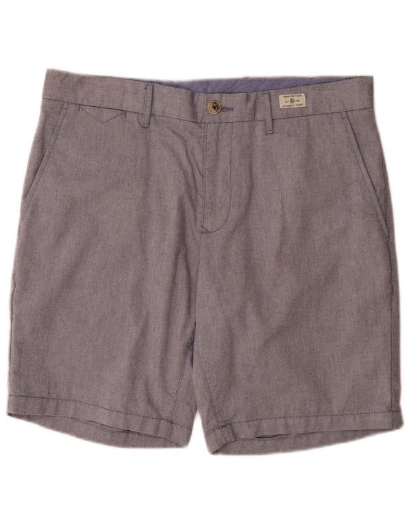 Męskie spodenki chino Regular Tommy Hilfiger W34, duże, niebieskie, bawełniane