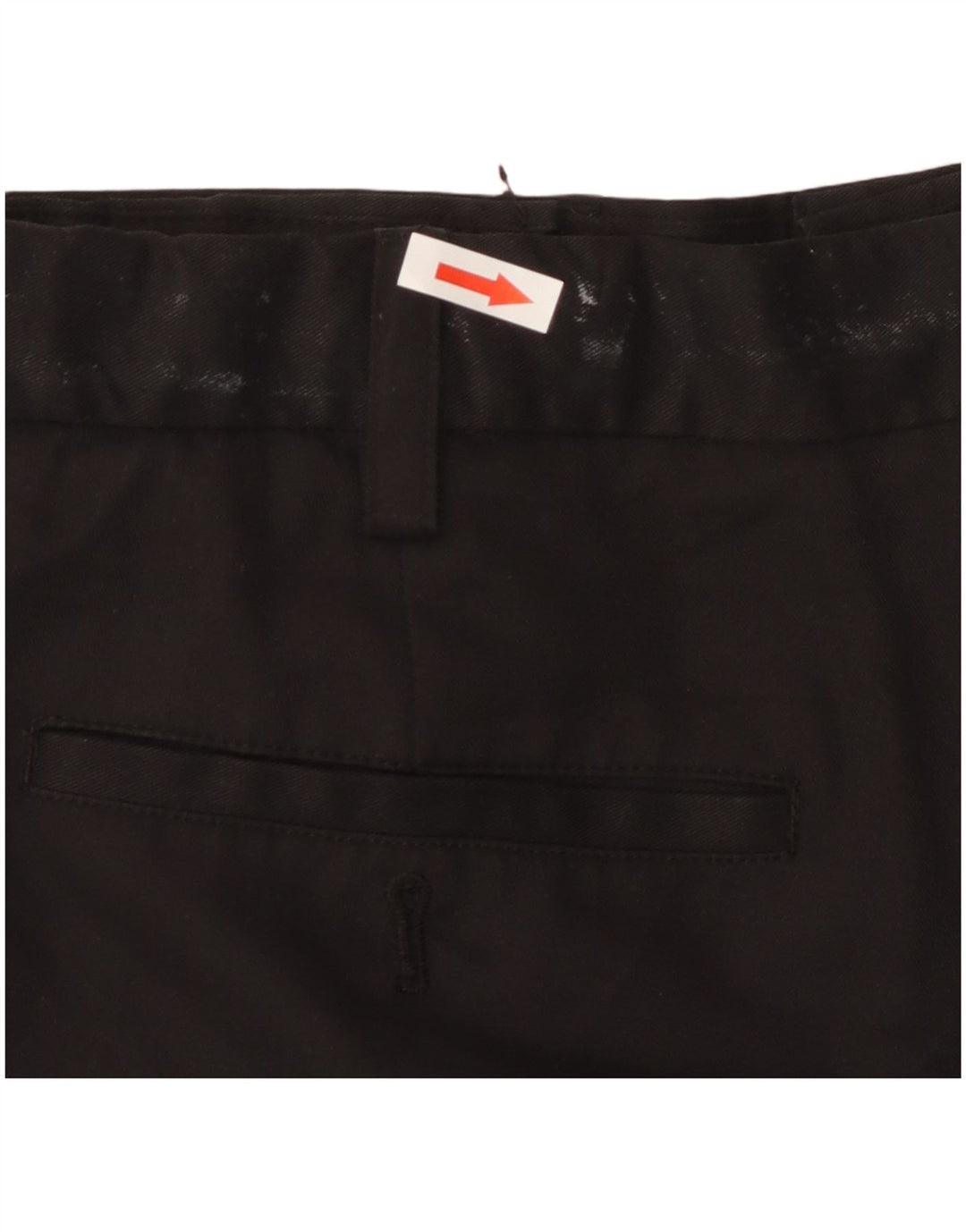 Męskie spodenki chino Izod W38 XL, czarny poliester