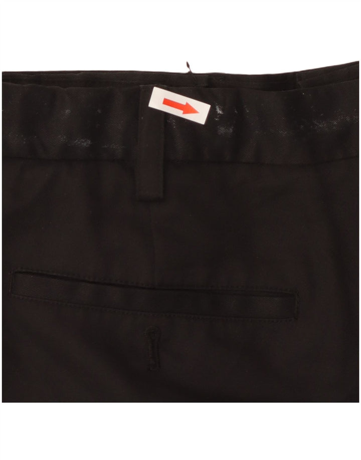 Męskie spodenki chino Izod W38 XL, czarny poliester