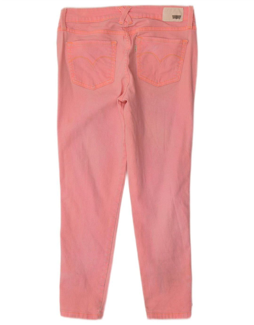 Damskie legginsy LEVI'S Skinny Jeans W29 L25 Różowa bawełna