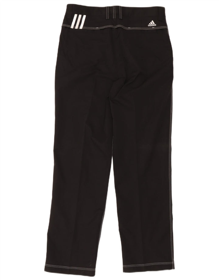 Adidas Męskie Climacool Straight Chino Spodnie W34 L32 Czarny Poliester
