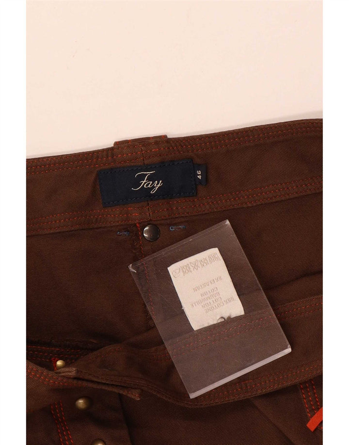 Damskie spodenki Fay IT 46 Large W32 Brązowa bawełna