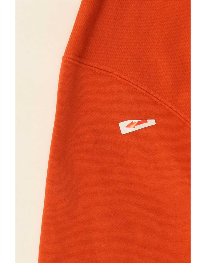 Męska bluza dresowa Nike, średnia, pomarańczowa, bawełniana