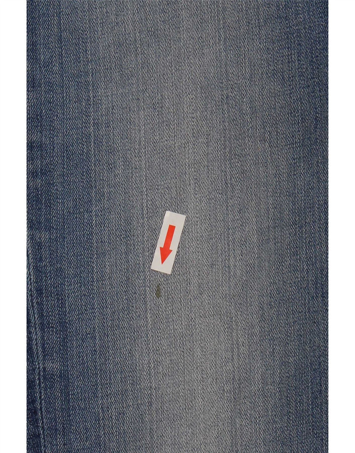 Damskie dżinsy Levi's 714 Straight W25 L32 Niebieskie bawełniane