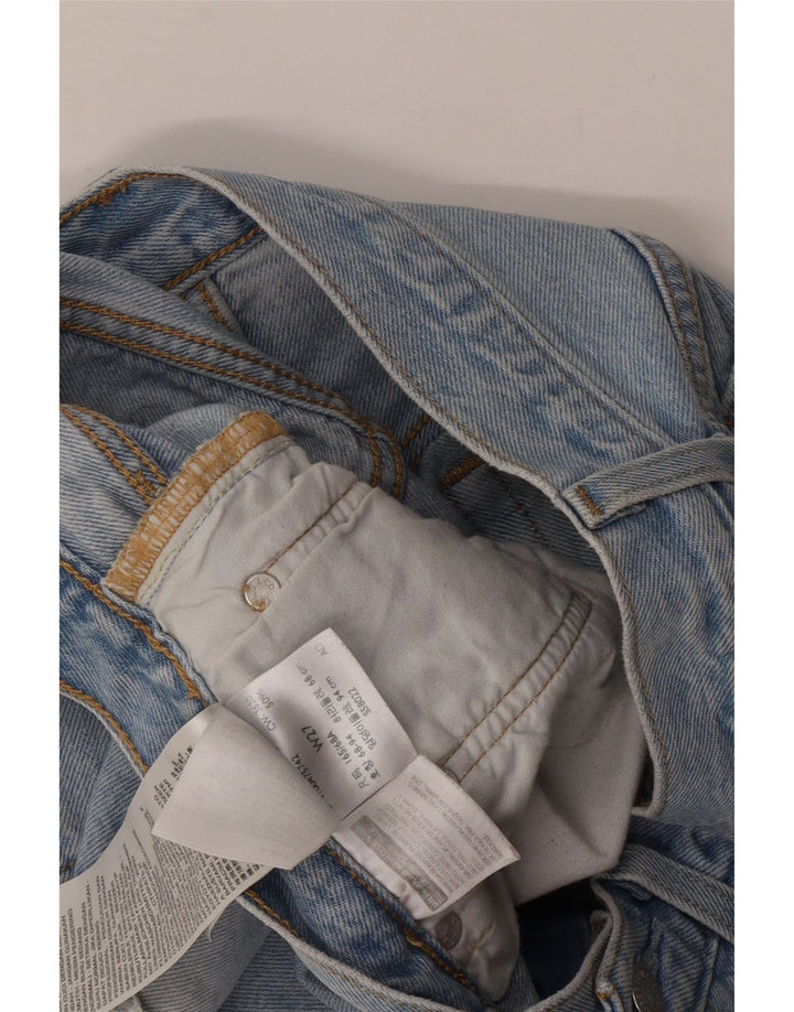 Damskie spodenki jeansowe Levi's W27 Małe, niebieskie, bawełniane
