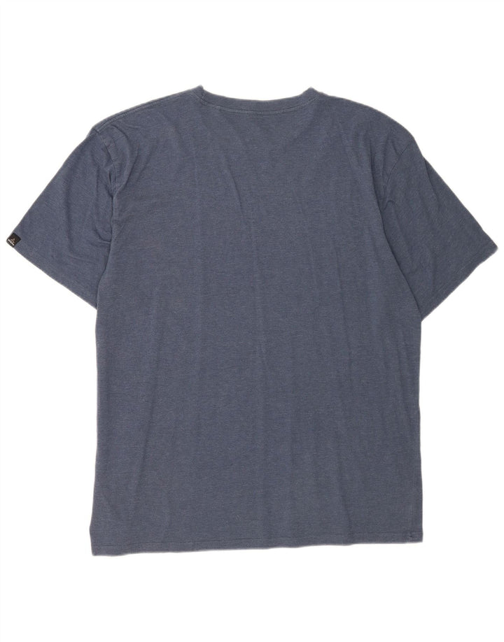 Prana Męski T-shirt Top 2XL Granatowy Nakrapiany