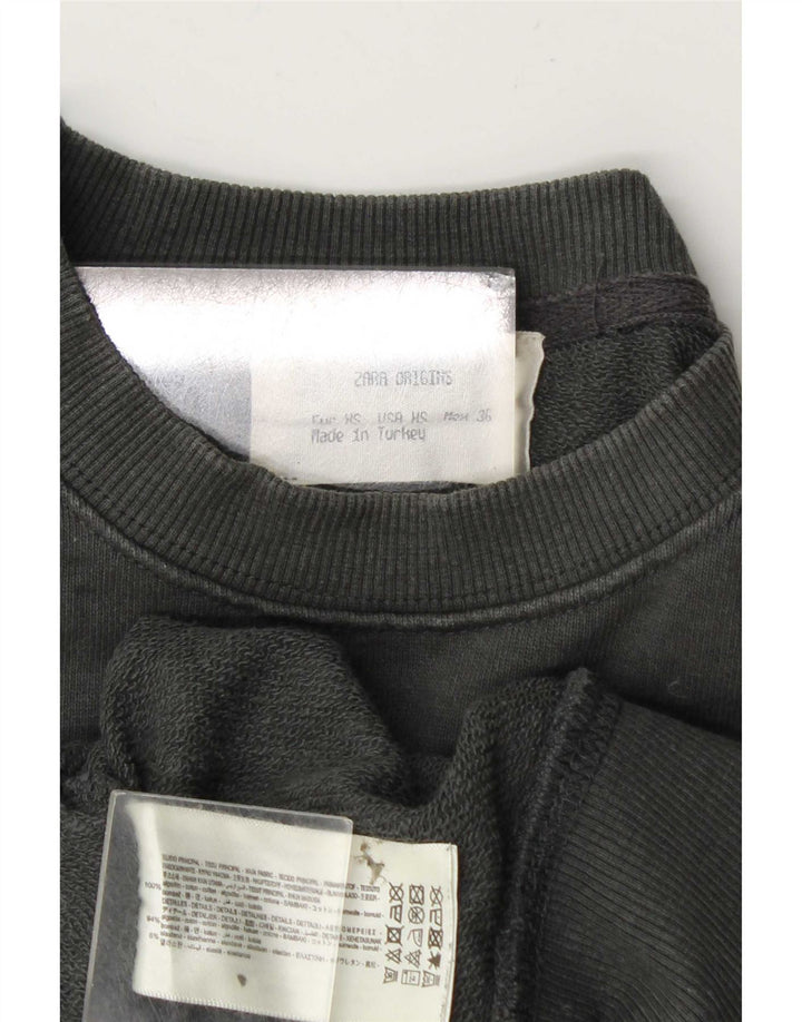 Męska bluza Zara Sweter XS Szara bawełna