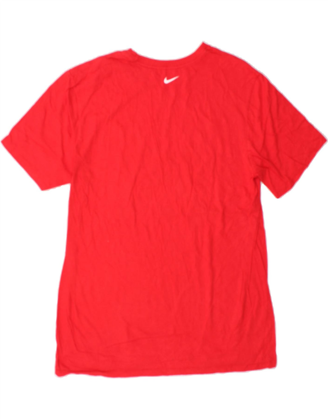 NIKE Mens Athletic Cut Graphic T-Shirt Top Large Red Vintage Nike and Second-Hand Nike from Messina Hembry 