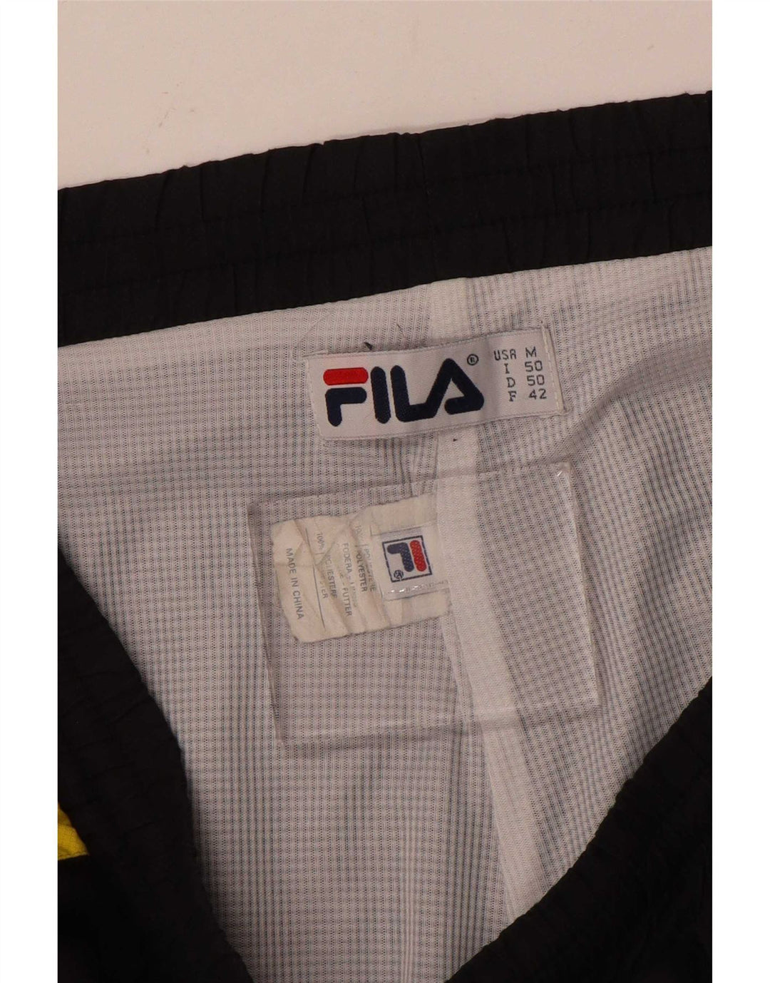 Męskie spodnie dresowe Fila Graphic Joggers w kolorze średniej czerni